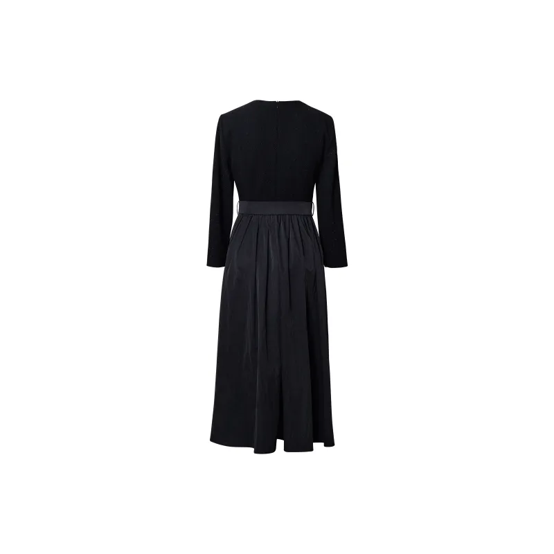 ROEYSHOUSE Long Sleeved Dresses Women's Black-1