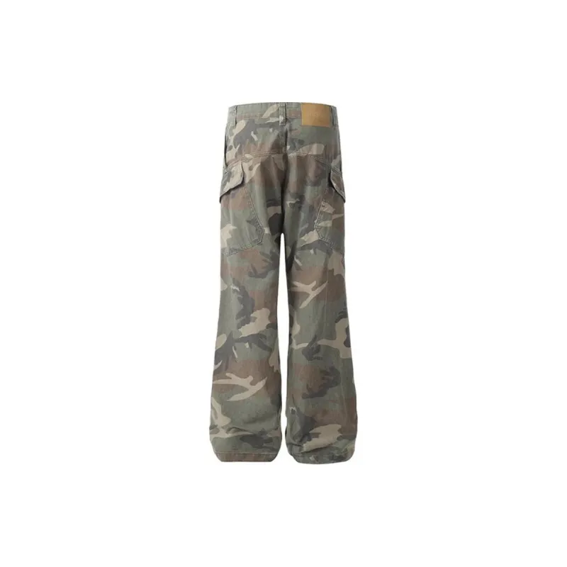 CORNILOT Casual Pants Unisex Camouflage-5