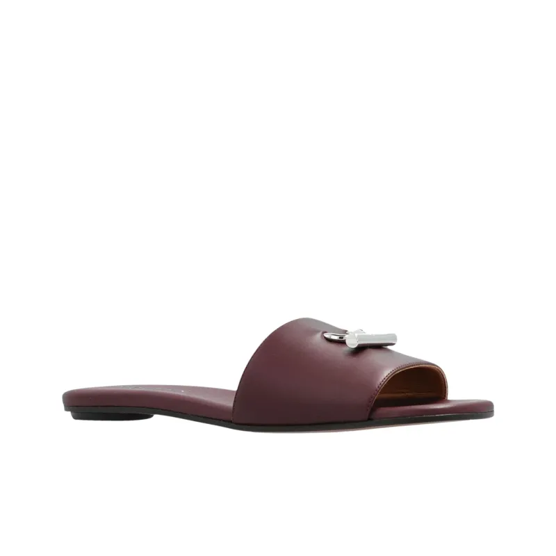 Alexander McQueen T Bar Slip On Slides Women's-2