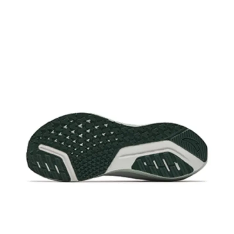 Anta Cushioned Slip Resistant Low Top Casual Running Shoes Men's Gray Green-4