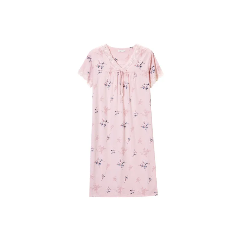 DAERLI Nightgown Women's Russet Red-0