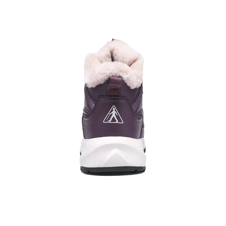 ZULIZ Warm Wear-Resistant Cushioning Slip-Resistant Coverage Balance Short Snow Shoes Women's-3