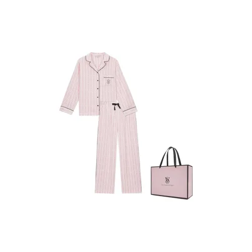 Victoria's Secret Pajama Set Women's Light Pink