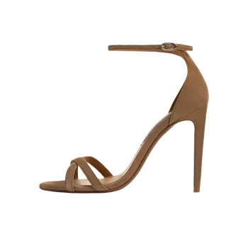 LAUREN RALPH LAUREN Perrin Strap Sandals 10cm Women's Brown