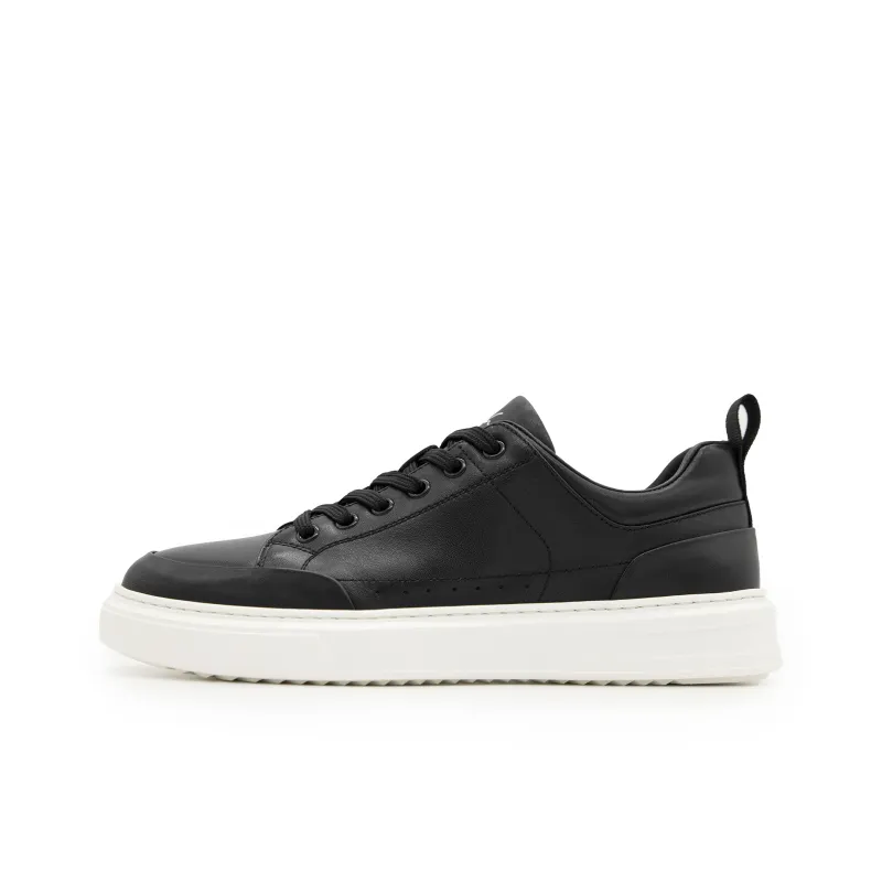 Satchi Low Top Skateboard Shoes Men's Black-0