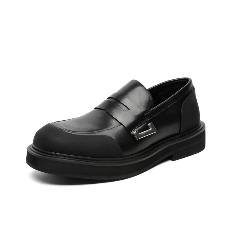 LUOMAIKE Loafers Unisex Black-1