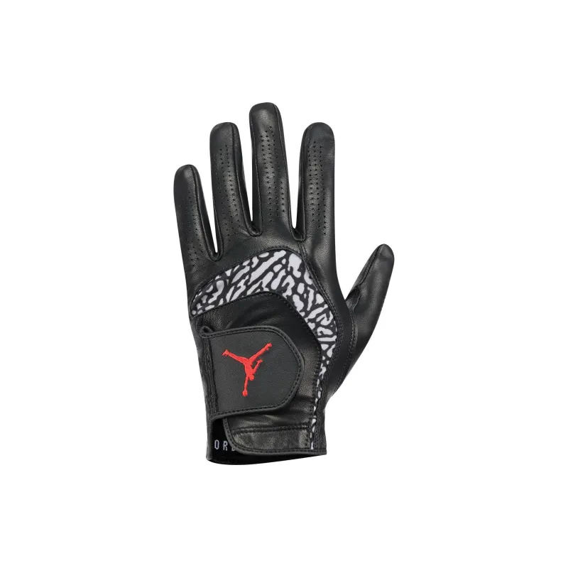 Jordan Sheepskin, Polyester, Elastane, Polyamide, Artificial Leather Sports Gloves Unisex Black-2