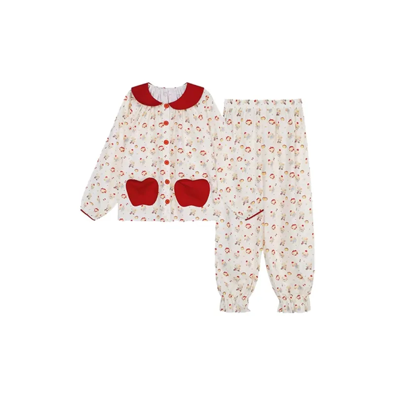 O'MESIK Pajama Set Women's Apricot-0
