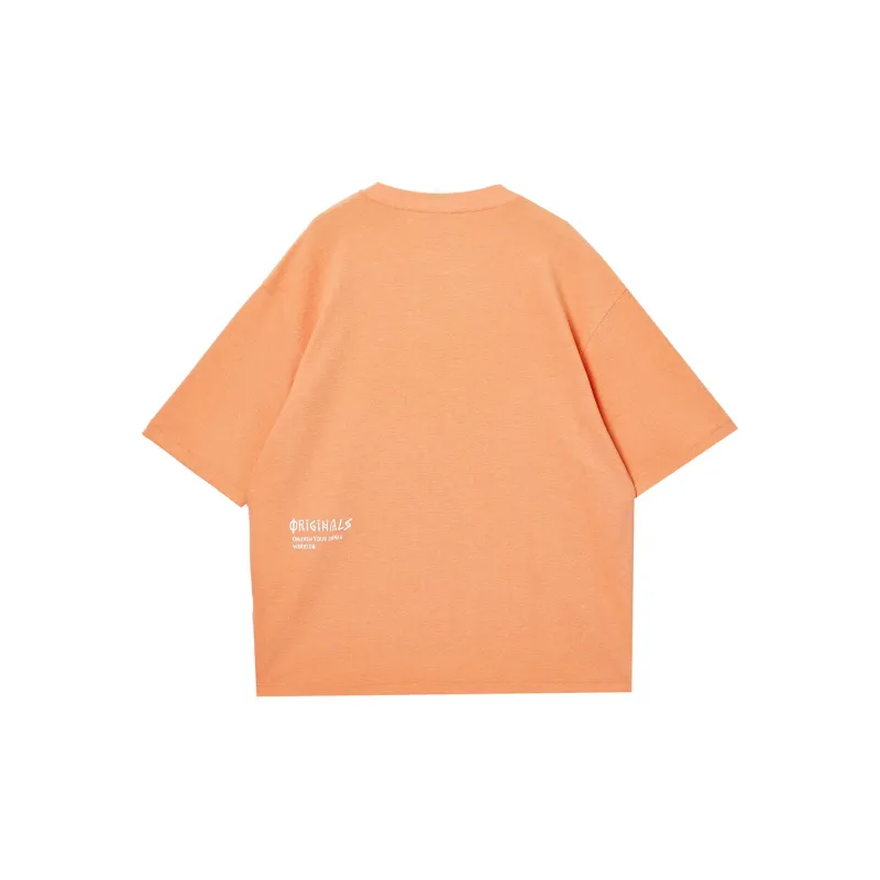 JACK JONES· Letter Crew Neck Short Sleeved T Shirts Men's-3