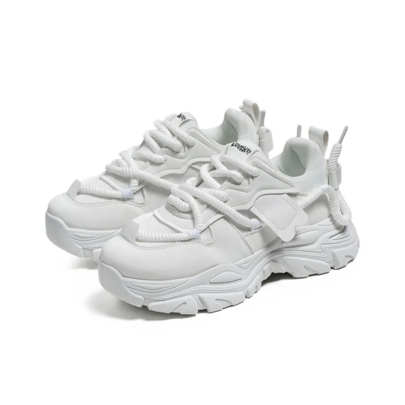 Budding Bear Anti-Slip Wear-Resistant Waterproof Breathable Height Increasing Low-Top Chunky Sneakers Men's Box-21