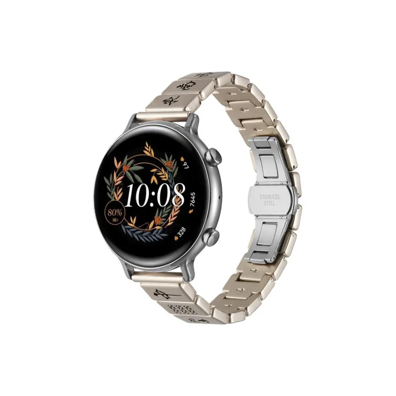 LOVINGCOOL Huawei Compatibility Watch Band 86 116mm Made Of Steel-0