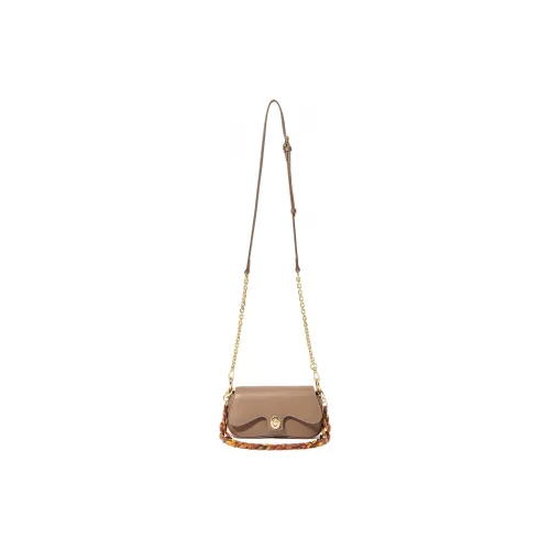 BOB ORE BLUE COLLECTION Genuine Leather Portable Crossbody Bag Shoulder Bag Small Size Women's Camel