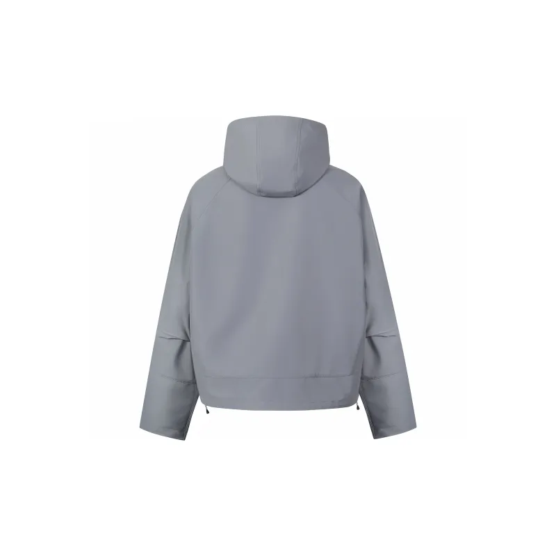 GUUKA TECH Trench Coat Unisex Gray-1
