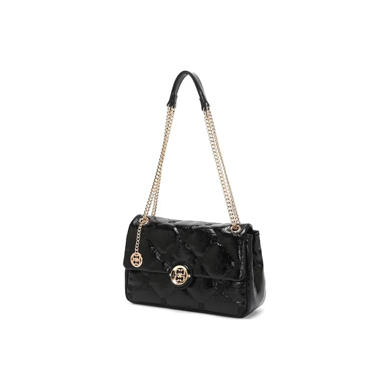 BETTINA VIVIAN PU Shoulder Bag Women's Black-4