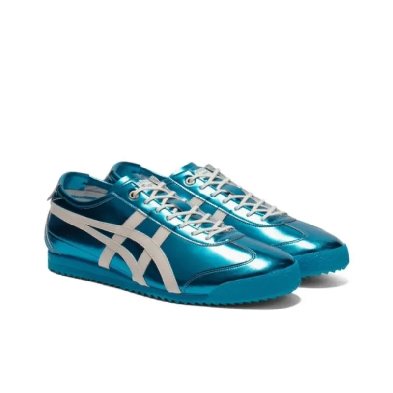 Onitsuka Tiger Mexico 66 Sd Metallic Series Pale Mint Cream-2