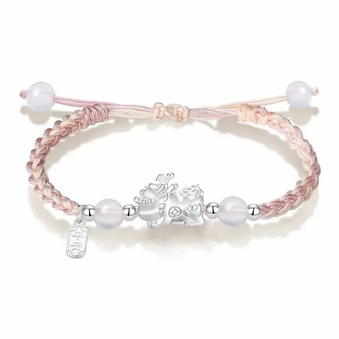 CHINA GOLD Sterling Silver Bracelets Unisex-2