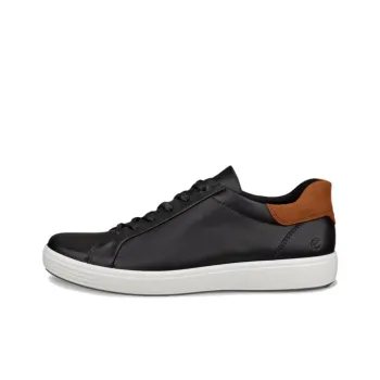 Ecco Soft 7 Low Top Skateboard Shoes Men's Black