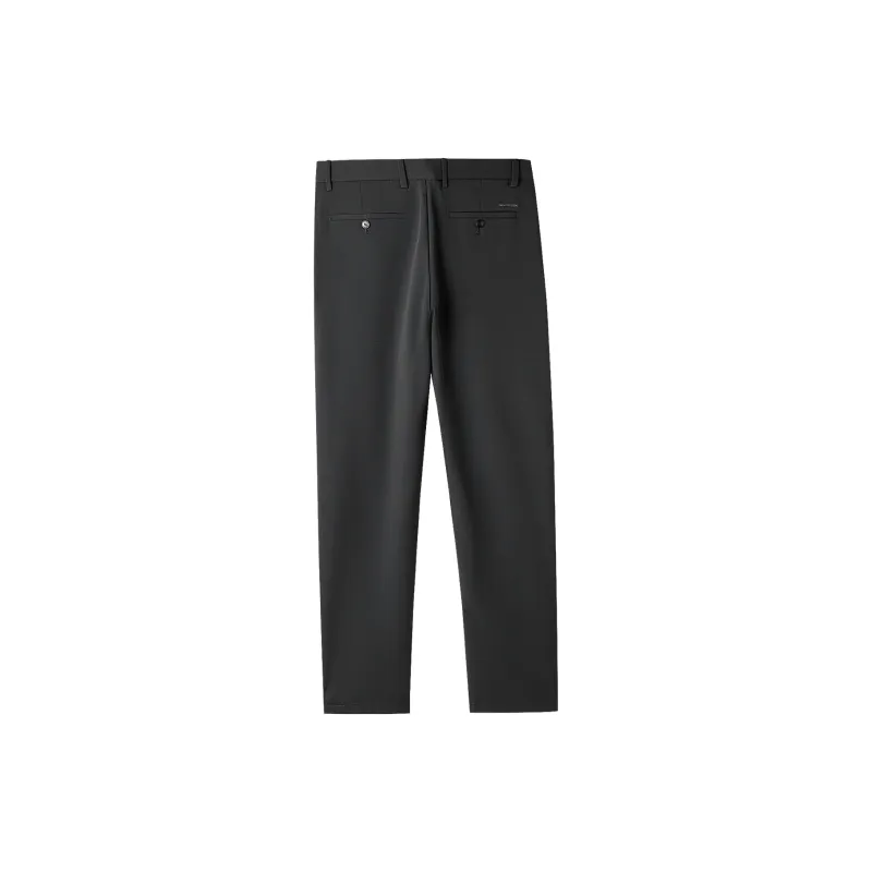 HLA Casual Pants Men's Navy Blue-1