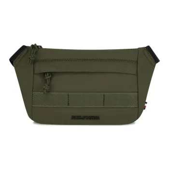 Tommy Hilfiger Polyamide Crossbody Bag Medium Size Men's Multicolor