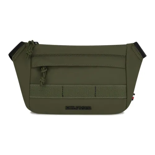 Tommy Hilfiger Polyamide Crossbody Bag Medium Size Men's Multicolor