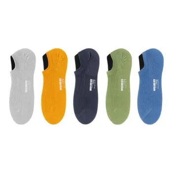 Thirteen day Season No Show Socks Men's 5 Pack