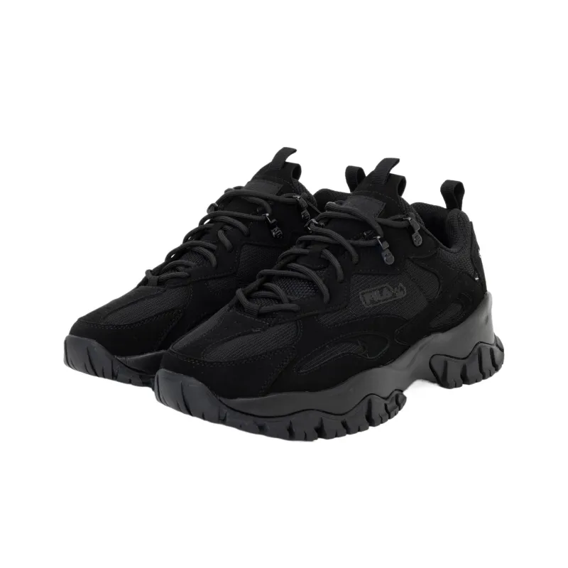 FILA Ray Tracer Tr 2 Cushioning Low-Top Casual Shoes Unisex Black-2