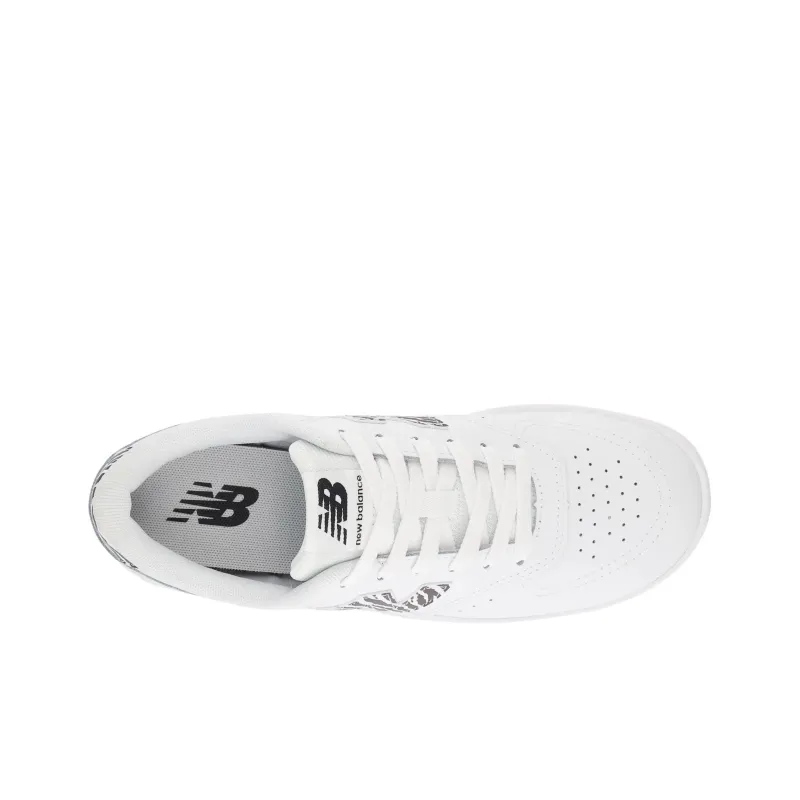 New Balance BB80 Slip Resistant Breathable Low Top Skateboard Shoes Women's White-3