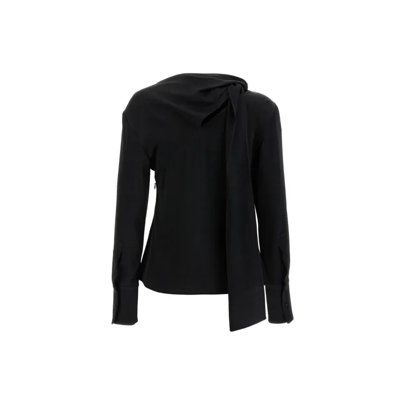 Givenchy Bow Draped Top-1