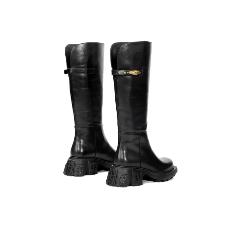 DIBO MANNER Astral Series Knee high Boots Women's Black-4
