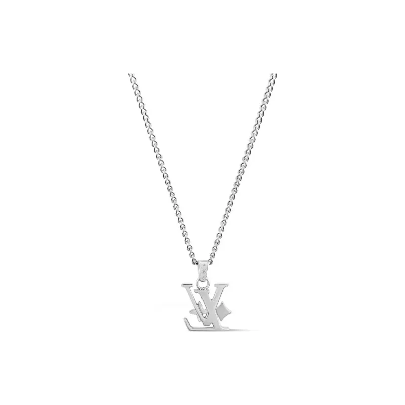 LOUIS VUITTON Monogram Row Pendant-2