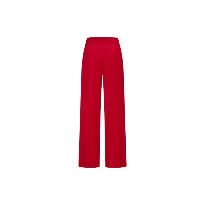 CHICHY CHICHY Size Sister Series Casual Pants Women's Red-1