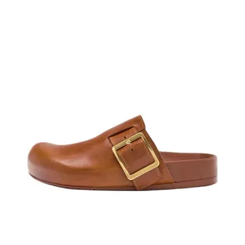LOEWE Closed Toe Slippers Women's Brown