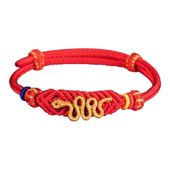 CHOW KING SANG Hand Woven Cord Bracelets Unisex