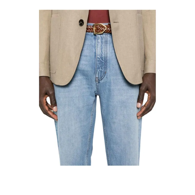 Ermenegildo Zegna Logo Patch City Jeans-4