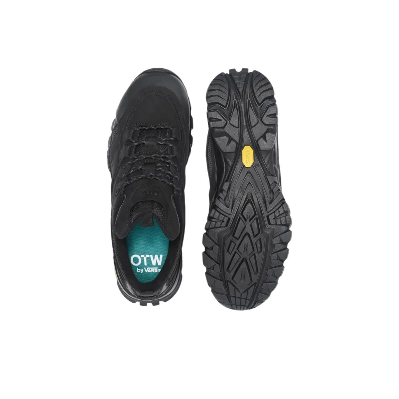 Vans Speed Vibram Wear resistant And Waterproof Low Top Casual Running Shoes Unisex Black-4