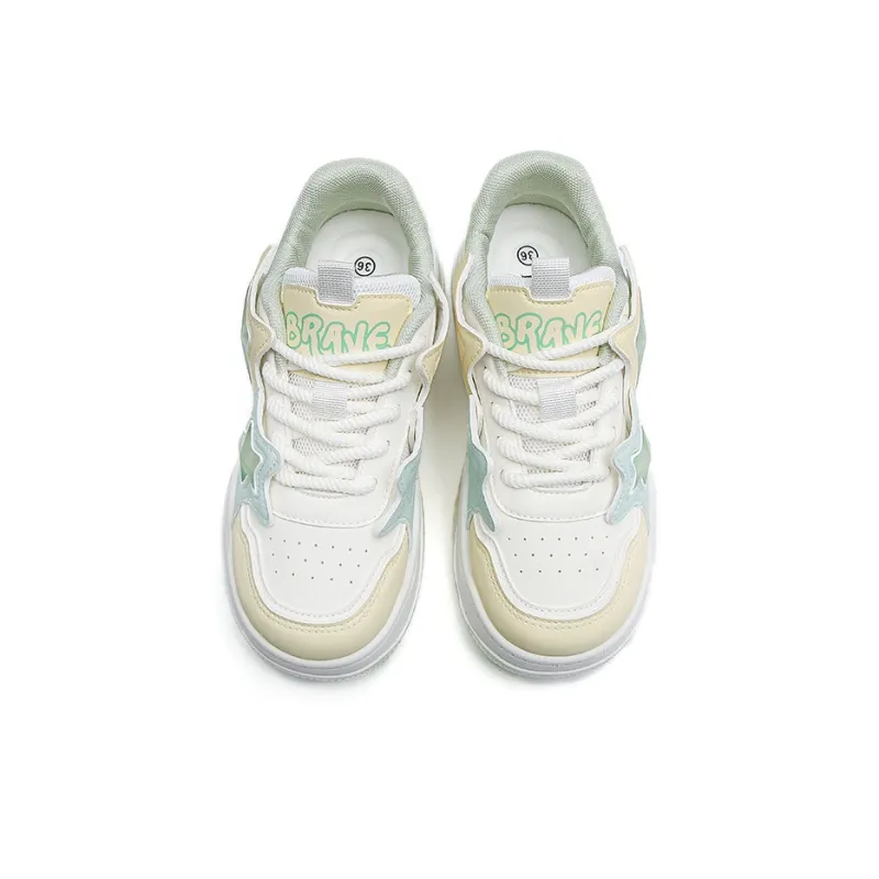 Than Than Me Slip-Resistant Low-Top Skateboard Shoes Women's-1