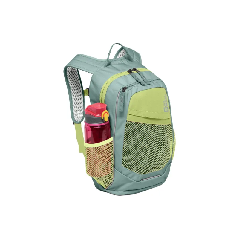 Jack Wolfskin Recycled Fabric Backpack Kids' Green-1