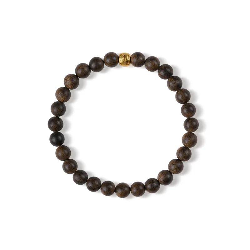 FANGYUANXIAOFU Fragrance Enhancer, Agarwood Bracelets Unisex-0