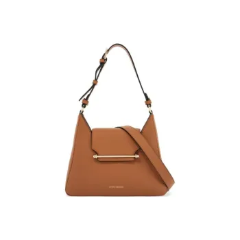 Strathberry Calfskin Shoulder Bag Women's Brown