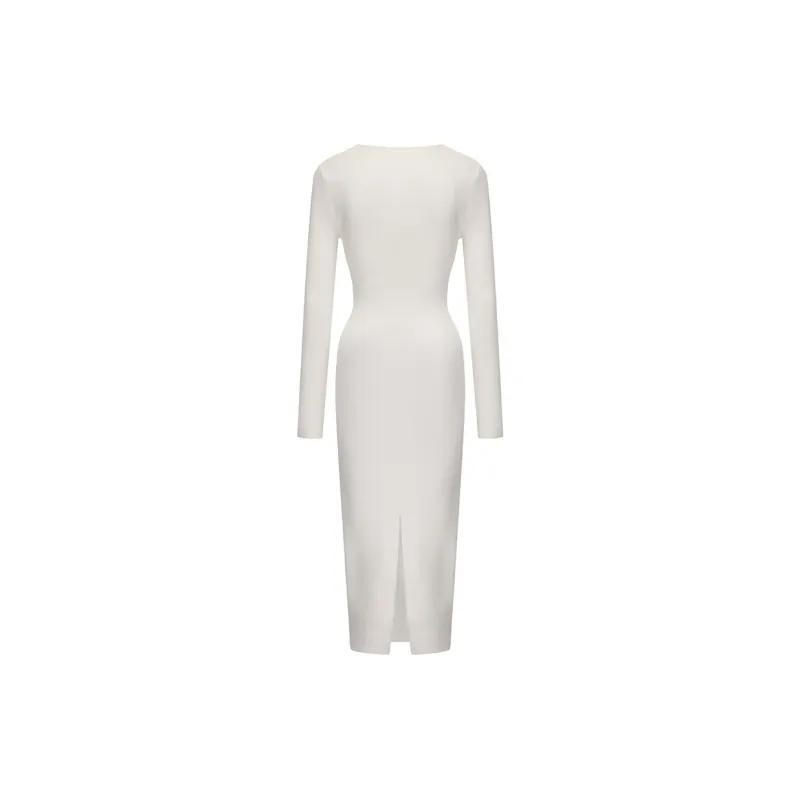 NANA JACQUELINE Long Sleeved Dresses Women's White-1