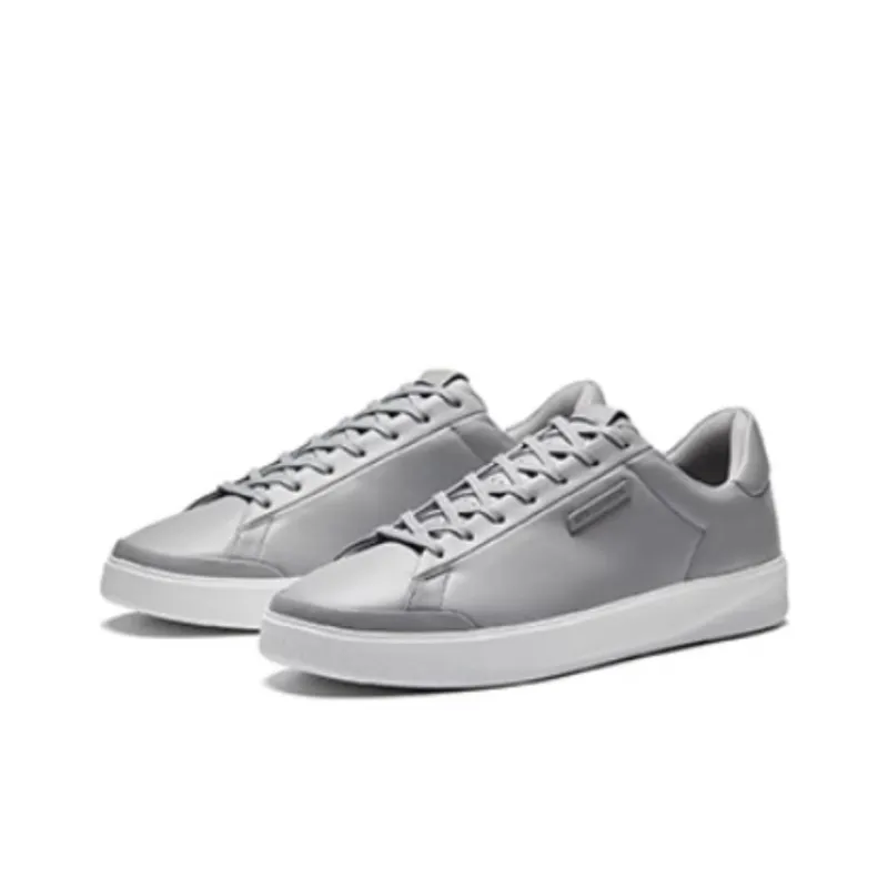 Anta Champion All-Weather Series Non-slip Lightweight Low-Top Skateboard Shoes Men's Dove Gray-1