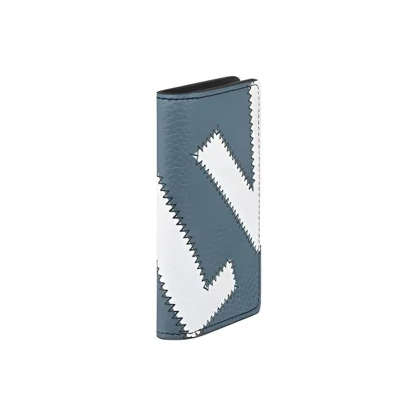LOUIS VUITTON Pocket Organizer Blue/Yellow-1
