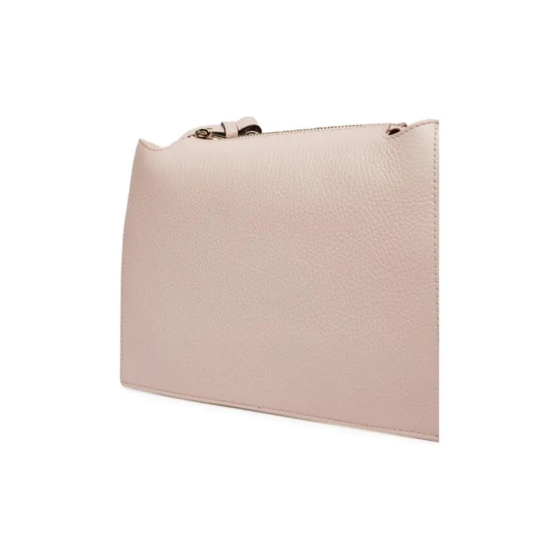 Furla Grained Calfskin Shoulder Bag Crossbody Bag Small Size Women's Pink-2