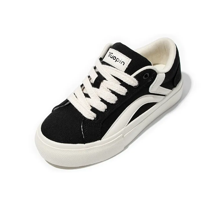 TUOPIN Pie Shoes Spring Summer Selected, Couple's Slip Resistant, Breathable, Lightweight Low Top Canvas Shoes Unisex-18