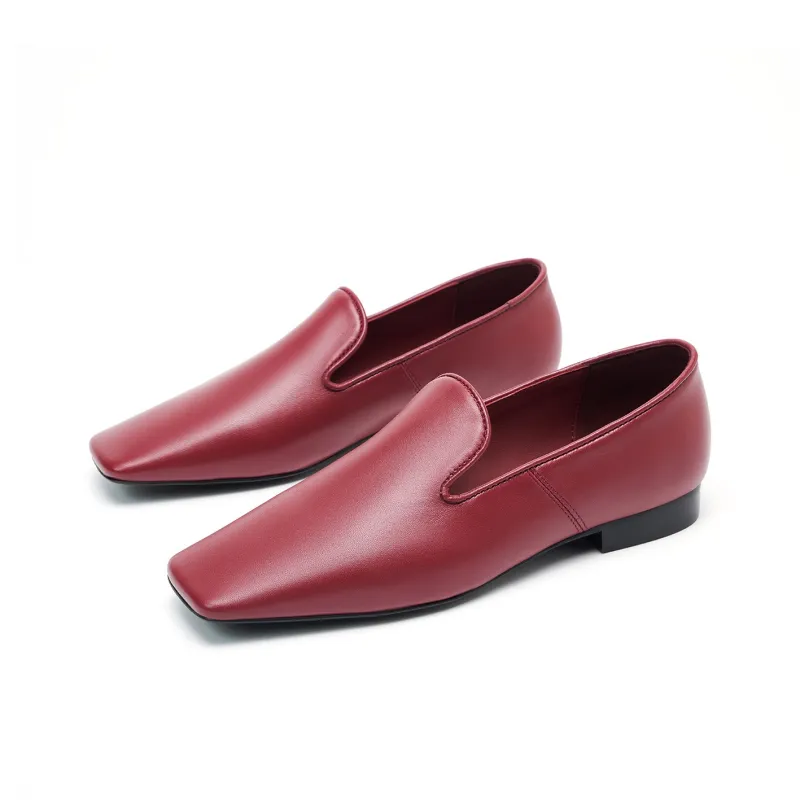 HOVANKI Loafers Women's Brick Red-1