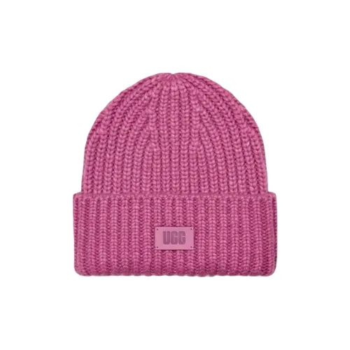 UGG Wool Blend, Leather, Acrylic, Nylon, Wool Beanies Kids' Purple
