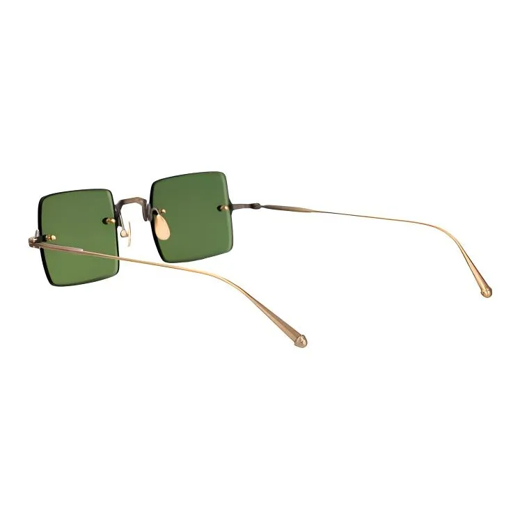 Matsuda Rimless Square frame Sunglasses-2