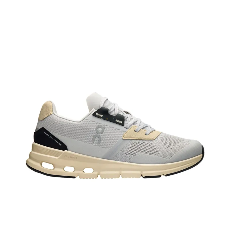 On Cloudrift Anti Slip Wear Resistant Low Top Running Shoes Women's Gray-1