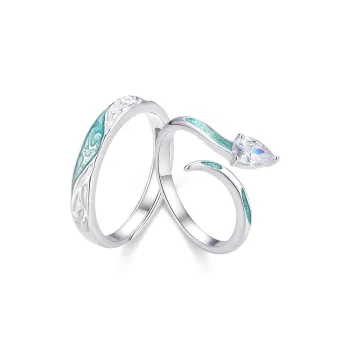 SWEET PLANET S999 Fine Silver Rings Unisex