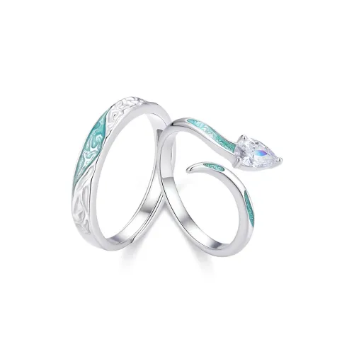 SWEET PLANET S999 Fine Silver Rings Unisex
